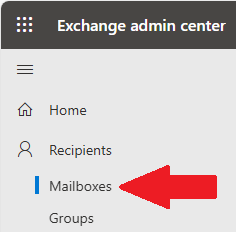 Exchange Admin Mailboxes