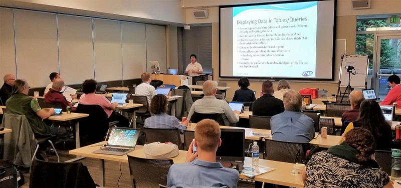 Luke Chung presenting at Access Day 2018